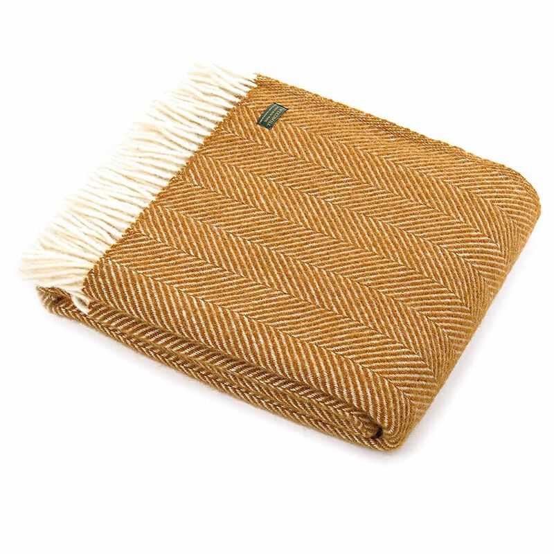 Tweedmill Lifestyle Fishbone Throw 150x183cm image number 0